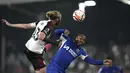 Gol-gol The Blues dicetak di markas Fulham seluruhnya tercipta di babak pertama lewat Mykhailo Mudryk dan Armando Broja. (AP Photo/Kin Cheung)