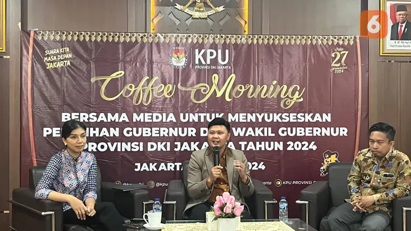 Ketua Divisi Data dan Informasi KPU DKI Jakarta Fahmi Zikrillah