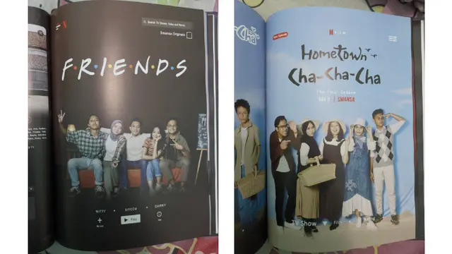 Buku Tahunan Netflix (Foto: Twitter @IrsyadFauz)