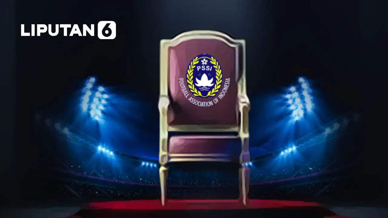 Banner Infografis Berebut Kursi Ketua Umum PSSI 2019-2023