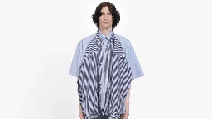 Balenciaga Kemeja Kaus