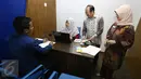 Dalam menunjang kemajuan serta keterbukaan publik dalam pelaporan Ombudsman memberikan pelayanan tambahan dengan memfasilitasi tempat pelaporan  dan ruang wartawan di Ombudsman, Jakarta, Rabu (8/2). (Liputan6.com/Helmi Afandi) 