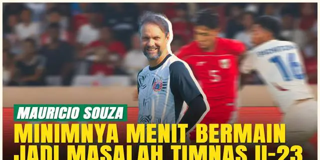 VIDEO: Pelatih Persija Ikut Bersuara Soal Polemik Menit Bermain Pemain Timnas Indonesia U-23