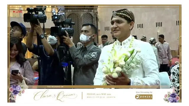 12 Momen Akad Nikah Masayu Clara dan Qausar Harta, Usung Adat Sunda