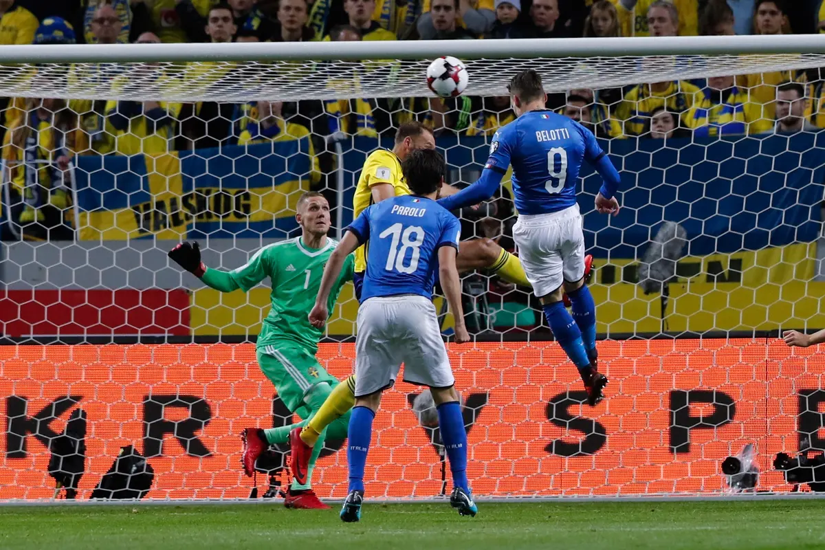 Takluk dari Swedia, Italia Terancam Gagal Lolos ke Piala Dunia