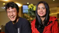 Dimas Anggara dan Michelle Ziudith. (Adrian Putra/Bintang.com)