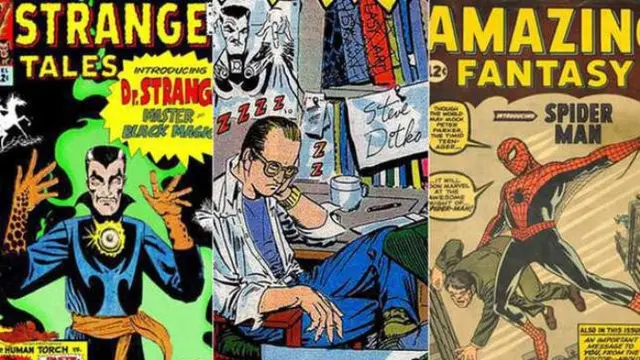 Steve Ditko meninggal dunia di usia 90 tahun © Marvel Comics via The Guardian