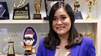 Jessica Kumala Wongso usai wawancara dengan Liputan6 di Jakarta, Kamis (28/1). (Liputan6.com/Immanuel Antonius)