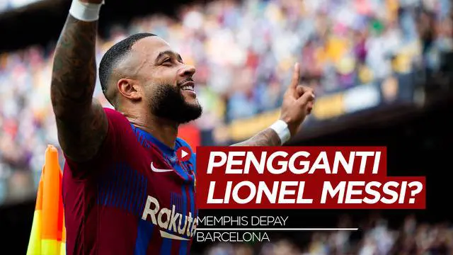 VIDEO: Dianggap Mampu Gantikan Lionel Messi di Barcelona, Ini Jawaban Memphis Depay