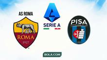 Cover prediksi Liga Italia: AS Roma Vs Pisa. (Hendry Wibowo/Bola.com/Gemini)