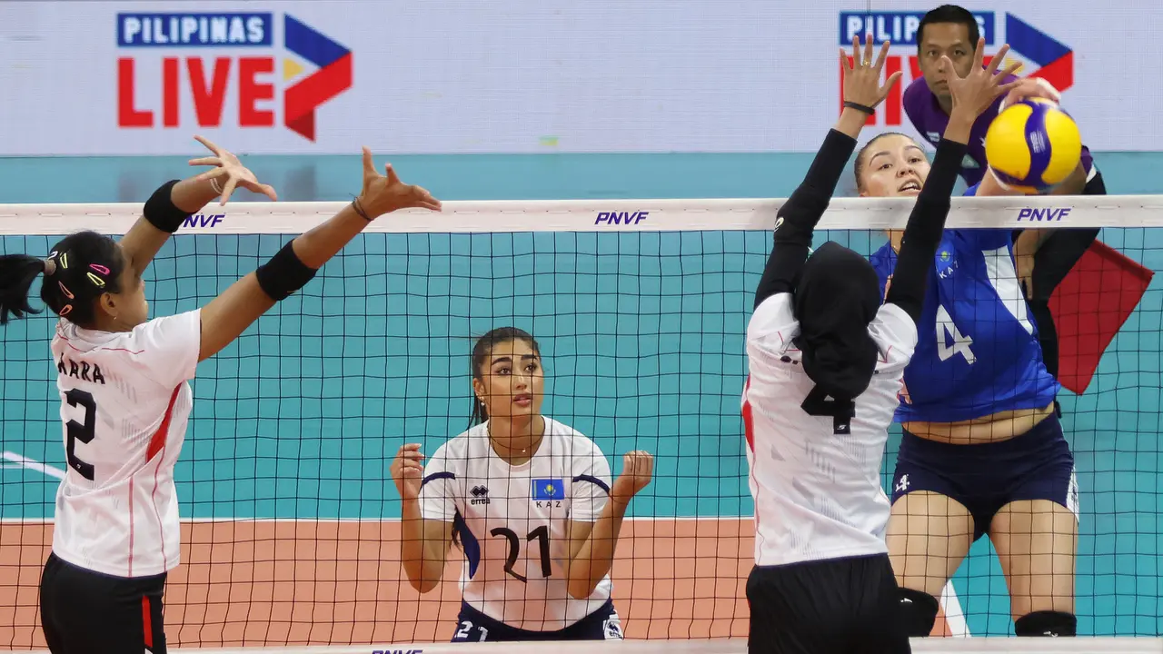 Timnas Voli Putri Indonesia vs Kazakhstan: AVC Challenge Cup 2024