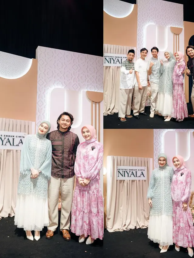 6 Potret Beby Tsabina di Promosi 'Setetes Embun Cinta Niyala', Menawan Berhijab Pink