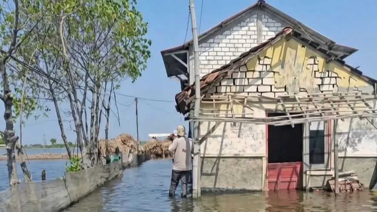 Banjir rob di Pati