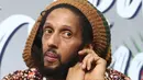 Sesuai dengan tema perdamaian yang diusung, Julian Marley mengatakan sengaja meluangkan waktunya untuk hadir di Jakarta guna menebar pesan damai. (Bambang E Ros/Bintang.com)