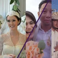 Selebriti ini menikah di tempat dan latar yang indah dan sangat romantis. Siapa saja mereka?