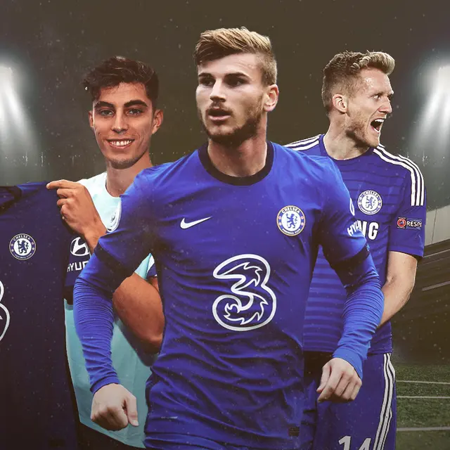 Kai Havertz, Andre Schurrle dan Timo Werner