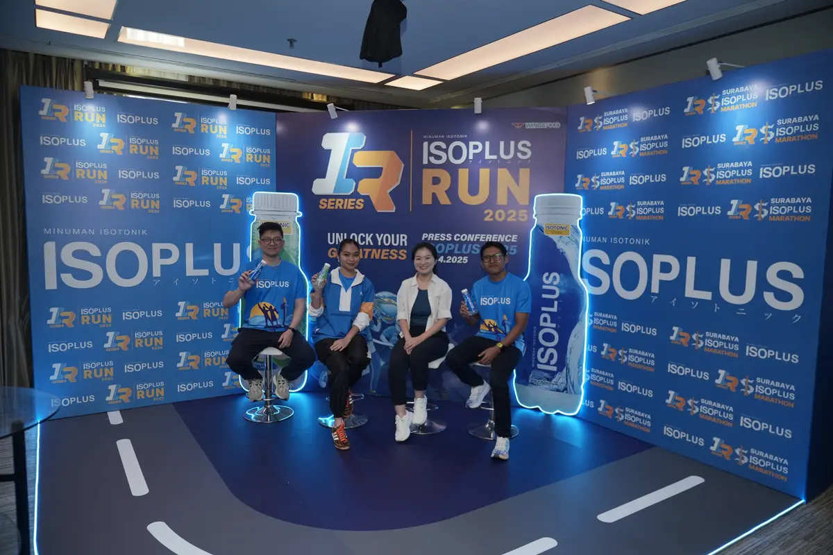 Konferensi Pers ISOPLUS Run Series 2025 (Foto Dok: ISOPLUS)