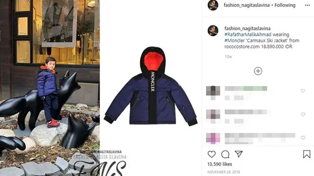 7 Fashion Rafathar Anak Raffi Ahmad dan Nagita Slavina, Harganya Fantastis