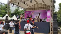 inas Pariwisata dan Kebudayaan (Disparbud) Provinsi DKI Jakarta menggelar acara 'Pengembangan Seni di Ruang Publik'.