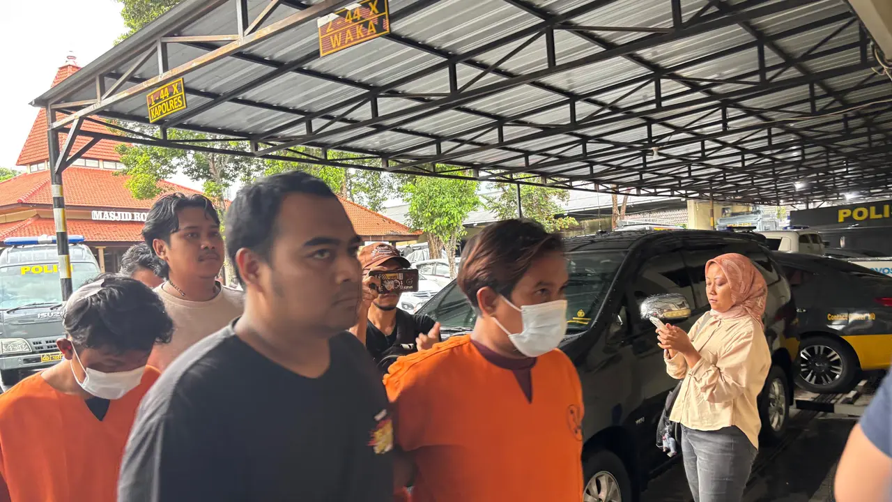 Para Pelaku Pembacokan di Banyuwangi diamankan di Polresta Banyuwangi (Istimewa)