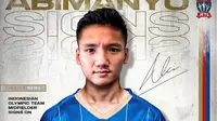 Syahrian Abimanyu resmi diperkenalkan sebagai pemain baru klub Australia Newcastle Jets. (foto: Instagram @newcastlejetsfc)