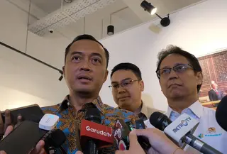 Menteri Sekretaris Negara (Mensesneg) Prasetyo Hadi di Antara Heritage Center, Jakarta Pusat, Kamis (30/10/2025). (Liputan6.com/Lizsa Egeham)