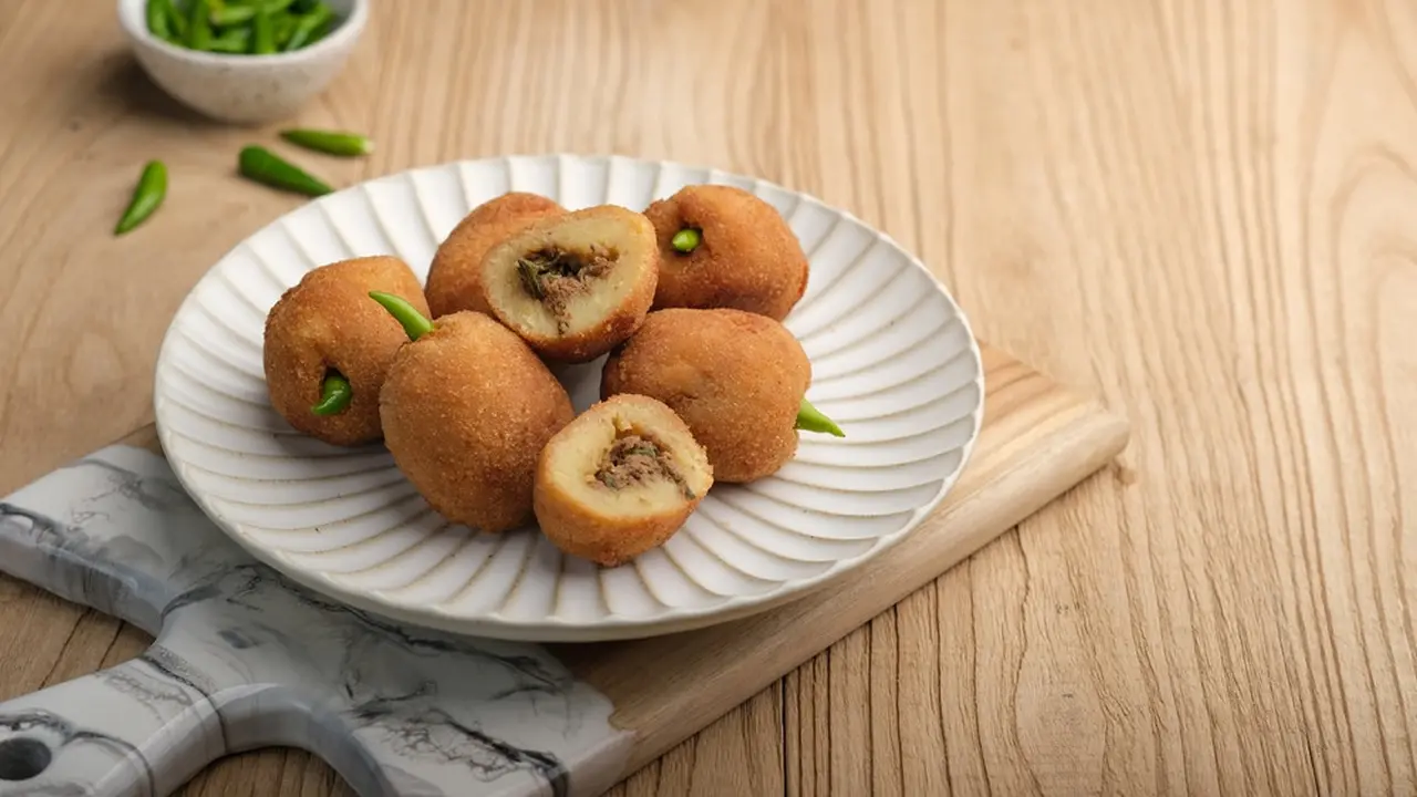 resep kroket isi ayam daging