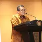 Soal pembakaran bendera Tauhid, Pimpinan MPR Mahyudin berharap umat Islam jangan terprovokasi. (foto: dok MPR)