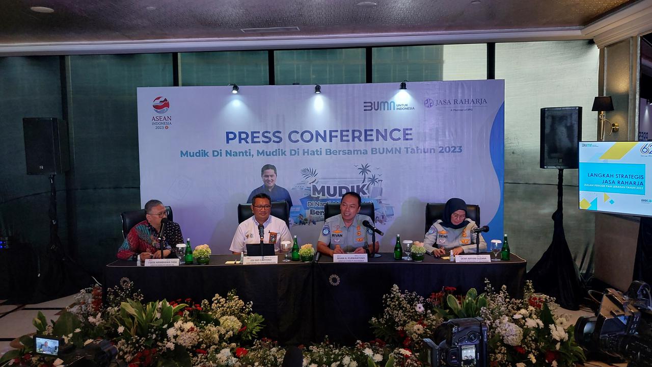 Kementerian BUMN resmi meluncurkan program mudik gratis dengan menggandeng 76 perusahaan pelat merah