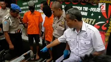 Polsek Ciputat, Tangerang Selatan menangkap geng remaja yang membacok warga secara acak