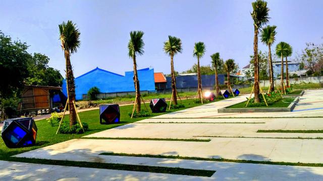 Intip Potret Taman Mozaik Di Surabaya Instagramable Dan Berwarna