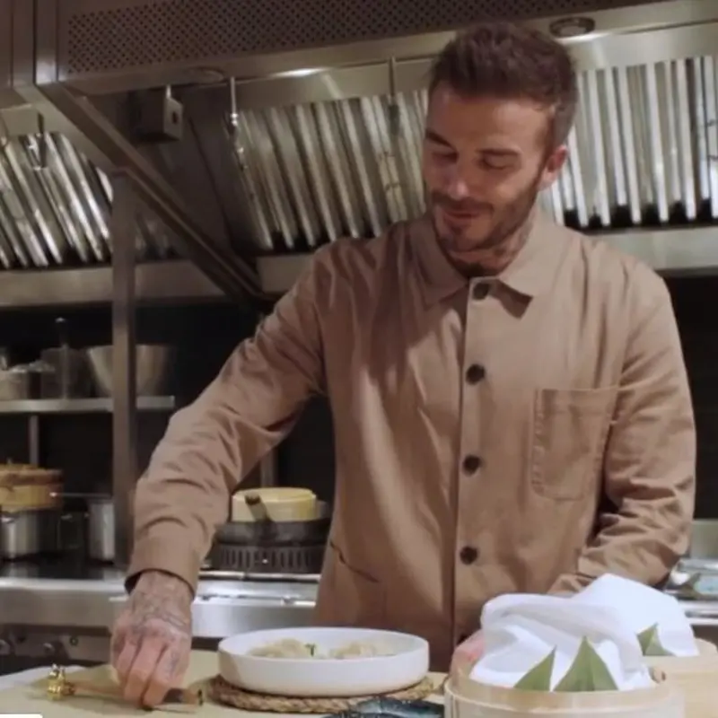 David Beckham Masak Buat Keluarga