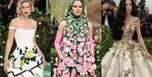 Lihat di sini parade outfit berbunga-bunga paling menarik perhatian di Met Gala 2024.