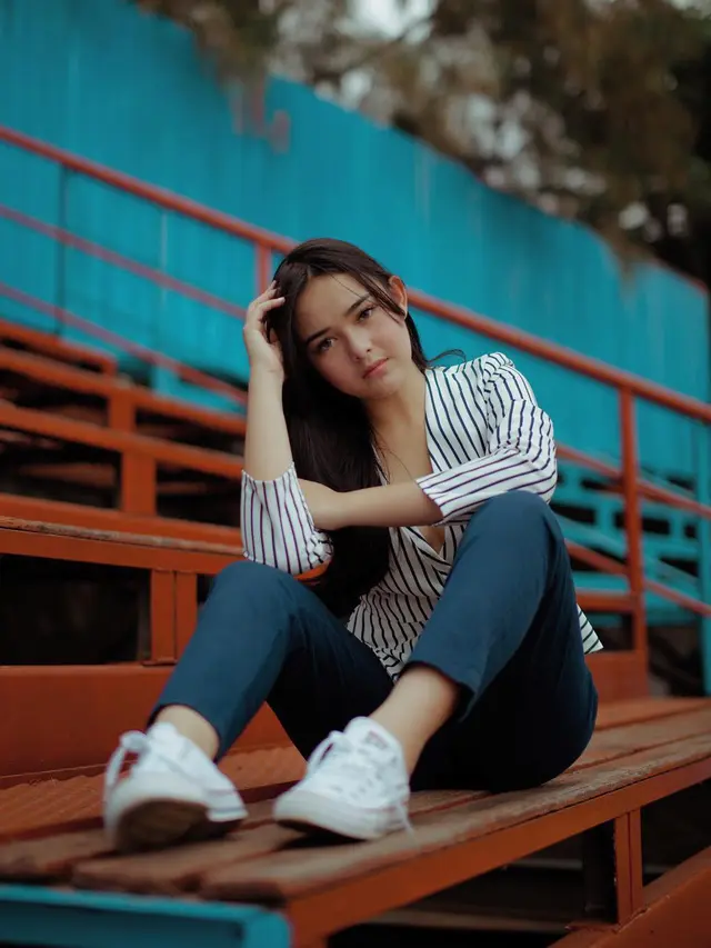 Gaya Kasual Amanda Manopo
