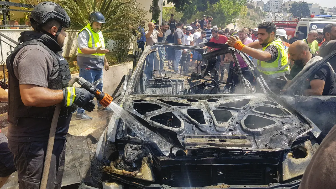 Israel Serang Lebanon Lagi, Ledakkan Mobil di Kota Sidon