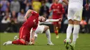 Elliot yang merupakan talenta muda potensial Liverpool itu bakal absen dalam jangka waktu lama dari Liga Inggris. (Foto:AFP/Oli Scarff)
