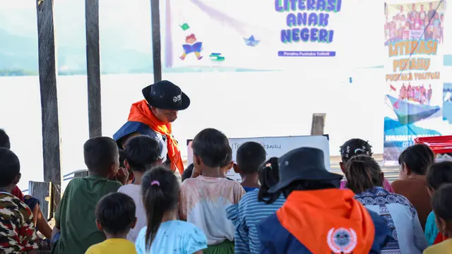 BRI Peduli Salurkan Perahu Literasi untuk Dukung Pendidikan Anak-anak di Wilayah Pesisir Tolitoli