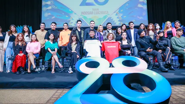 [Fimela] HUT Indosiar Ke-28