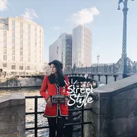 Street style Maudy Ayunda super keren. (Instagram/maudyayunda)