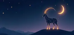 logo ramalan zodiak capricorn (sumber: AI generated)