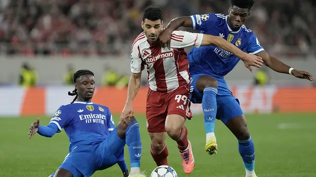 olympiakos vs real madrid liga champions