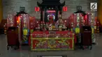 Vihara Amurva Bhumi Setiabudi, Jakarta Selatan mulai bersolek menjelang Imlek. Pengurus Vihara mulai memasang ornamen dan segala kebutuhan untuk Ibadah Imlek