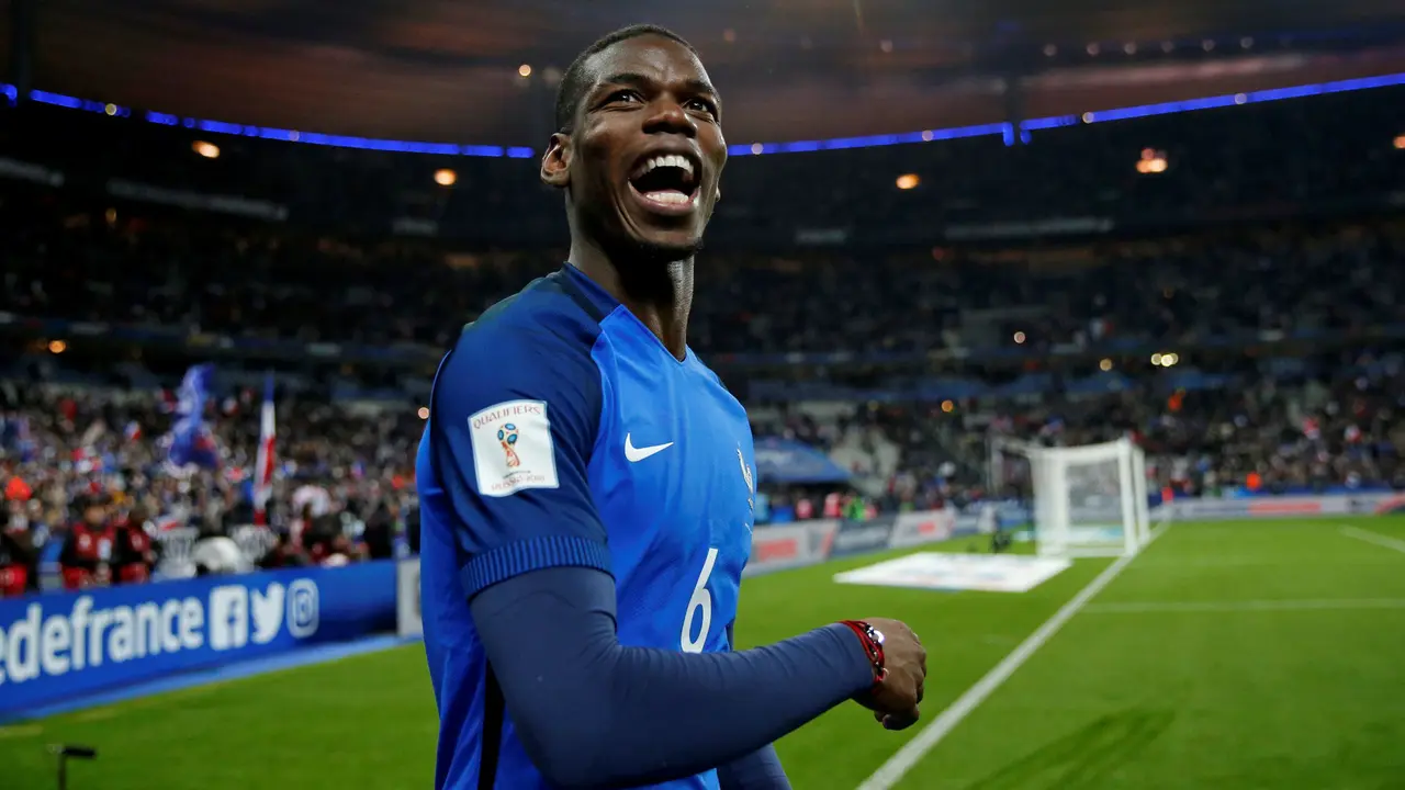 Pogba Cetak Gol, Prancis Menang Tipis Atas Swedia