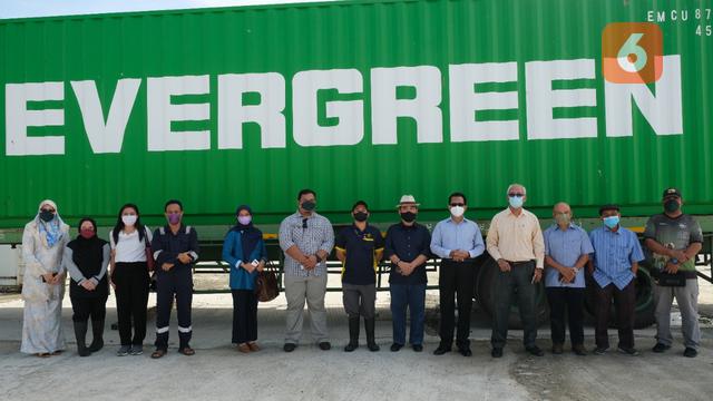 52 ton pakan ternak dari Indonesia tiba di Brunei Darussalam (Liputan6.com/Istimewa)