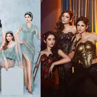 Ranty Maria kembali menjalani pemotretan bersama Geng SRAH. Namun, kali ini hanya ditemani Hana Saraswati dan Sarah Kiehl, minus Angela Gilsha. (Instagram/fdphotography90).