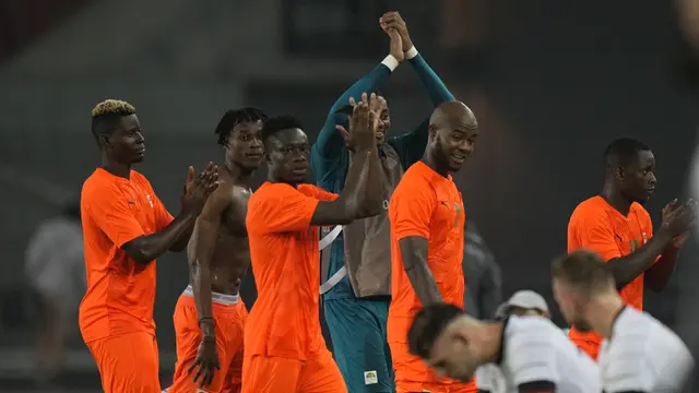 Foto: Imbang 1-1 dengan Pantai Gading, Jerman Tersingkir di Fase Grup Cabang Sepak Bola Putra Olimpiade Tokyo 2020