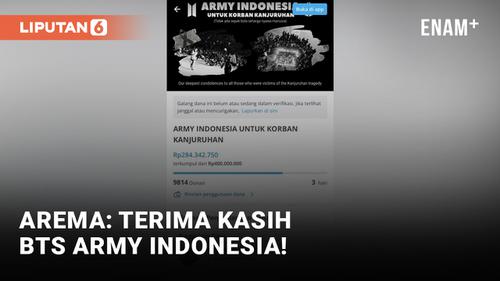 VIDEO: BTS Army Indonesia Galang Dana Untuk Korban Kanjuruhan