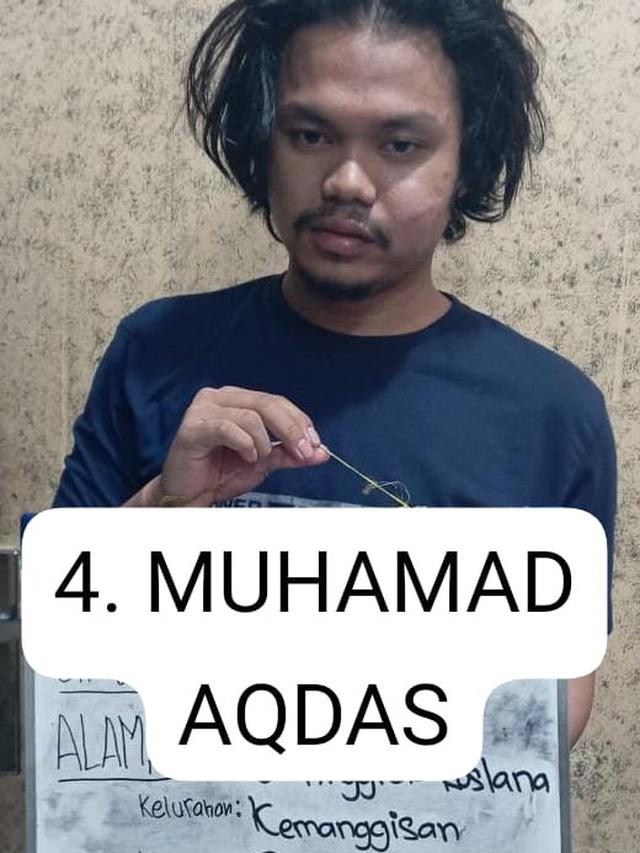 Identitas tahanan kabur MUHAMMAD AQDAS