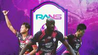 RANS Nusantara FC - Septian Bagaskara, Makan Konate, Edo Febriansyah (Bola.com/Adreanus Titus)