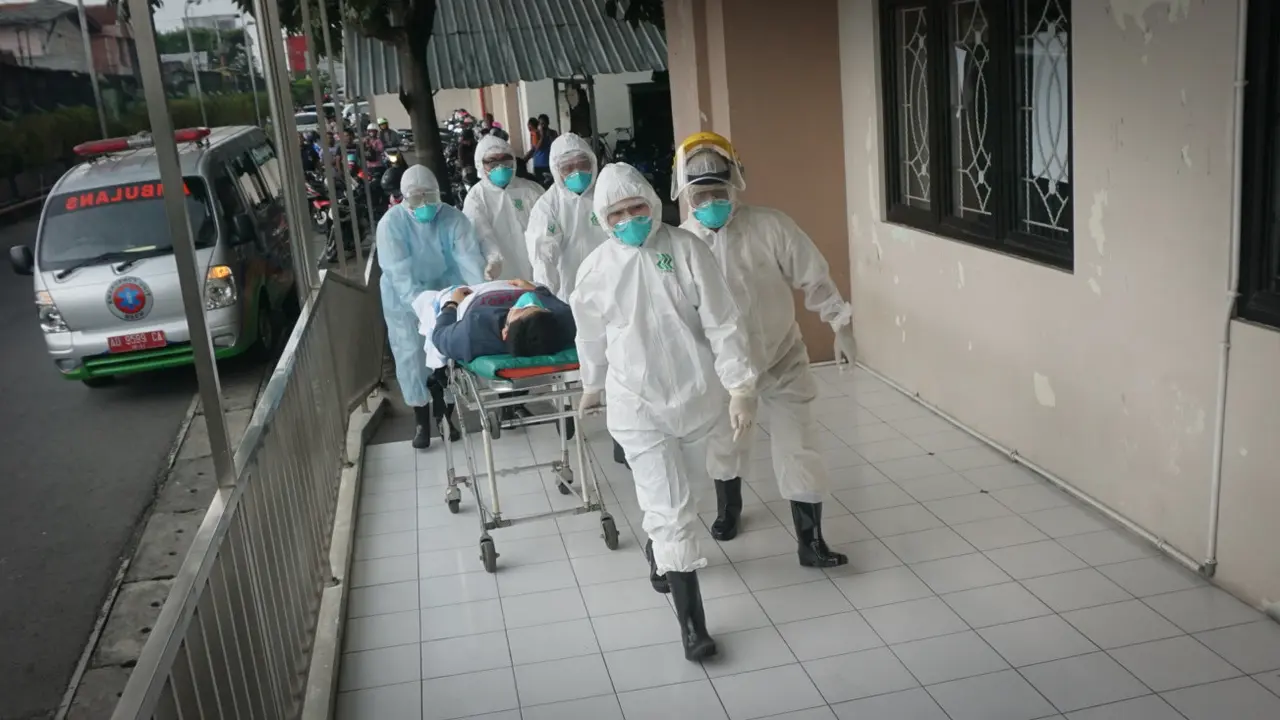 Simulasi Penanganan Virus Corona